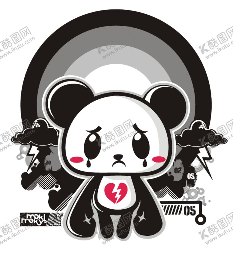 编号：49357004010534597158【酷图网】源文件下载-熊猫