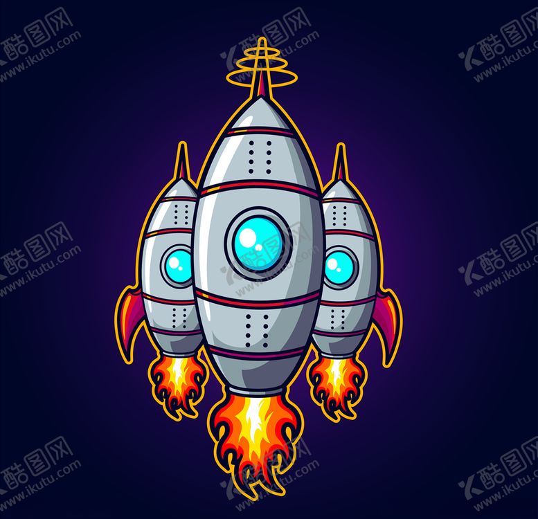 编号：71603109160100139571【酷图网】源文件下载-航天飞船