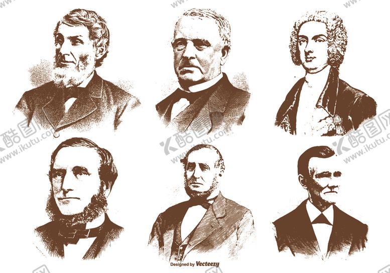 编号：70098209200809269984【酷图网】源文件下载-手绘名人