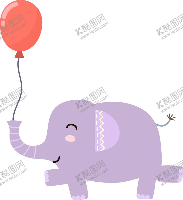 编号：92247402011032175263【酷图网】源文件下载-卡通大象
