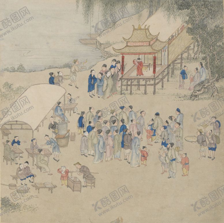 编号：29003509251256376353【酷图网】源文件下载-古代集市