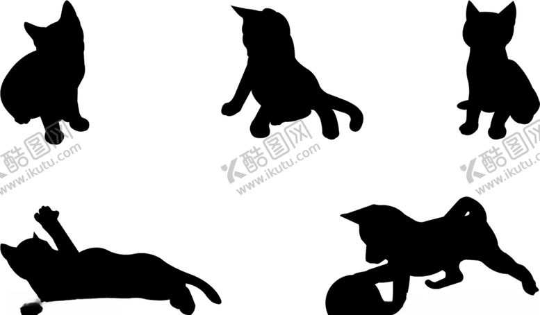 编号：95925910260946457755【酷图网】源文件下载-动物剪影