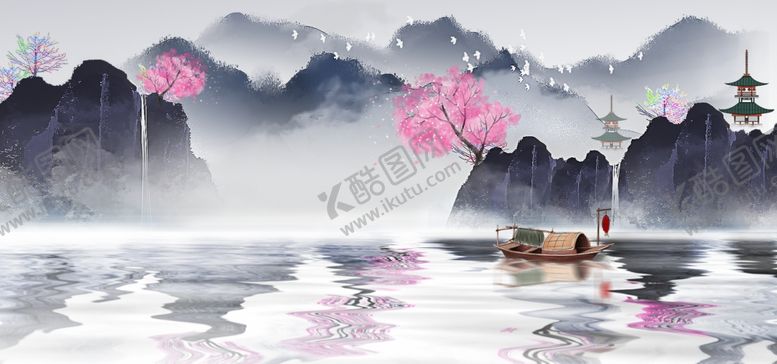 编号：39554312230108317439【酷图网】源文件下载-古风背景