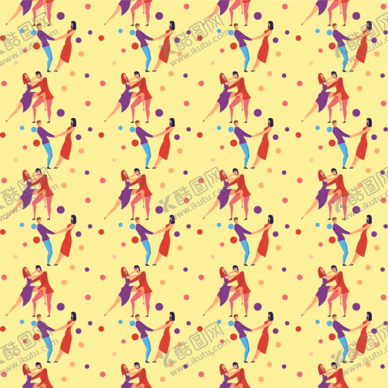 编号：58181210051441199916【酷图网】源文件下载-卡通情侣