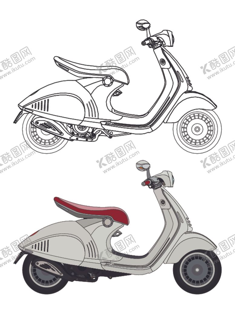 编号：74597809110019364056【酷图网】源文件下载-扁平汽车