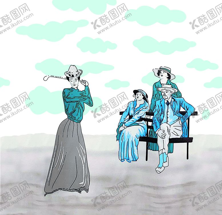 编号：81606411211745329660【酷图网】源文件下载-国画卡通