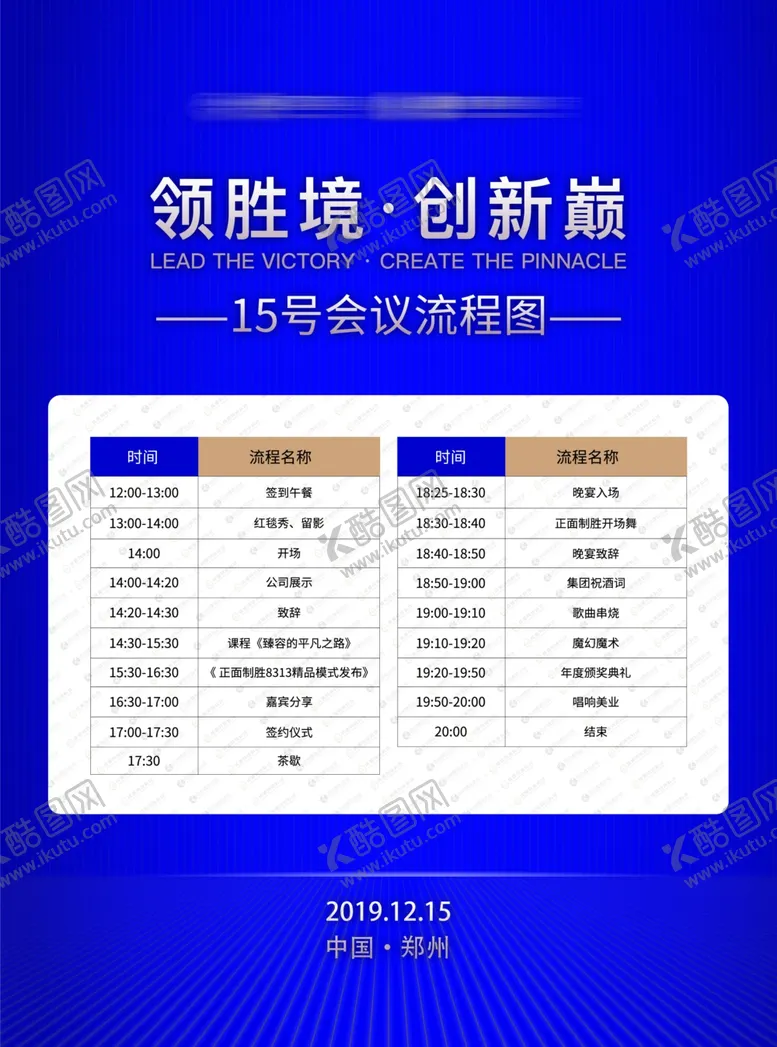 编号：41517511301623191877【酷图网】源文件下载-会议流程图