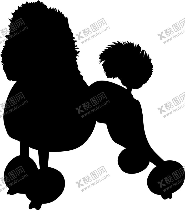 编号：52179505020110288702【酷图网】源文件下载-动物剪影