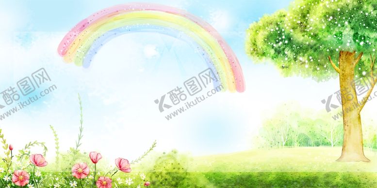 编号：45095207072326166872【酷图网】源文件下载-七彩虹