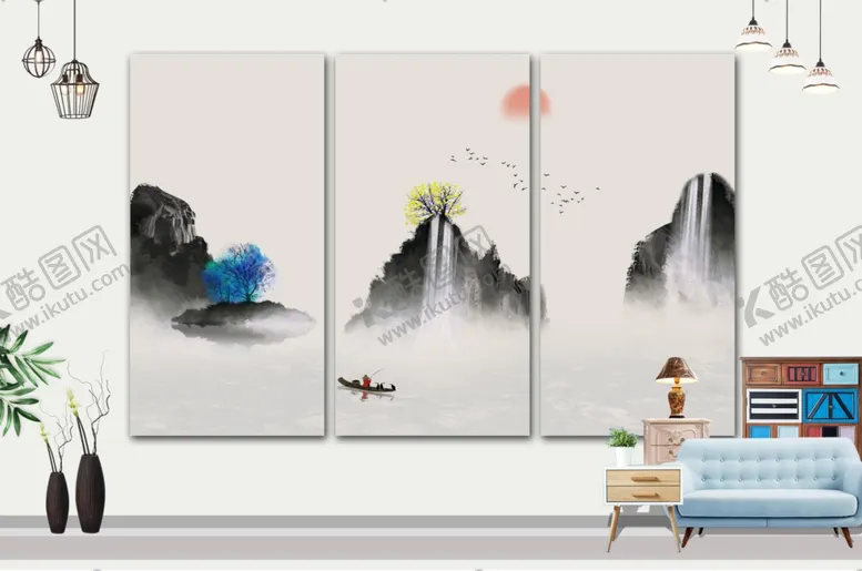 编号：81862005031458294839【酷图网】源文件下载-山水画