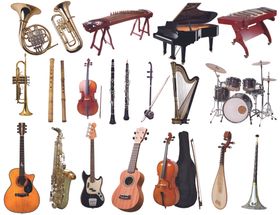 多样乐器展示