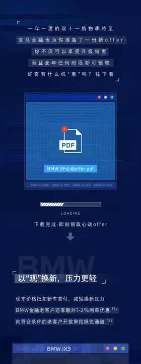 汽车促销活动长图