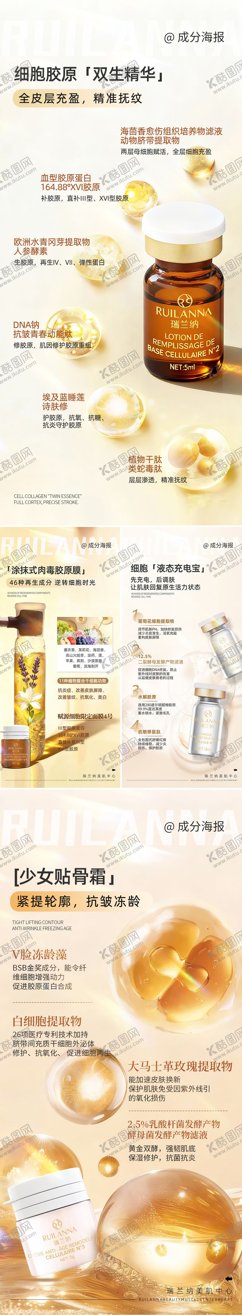 编号：82094305222013541716【酷图网】源文件下载-产品成分系列海报