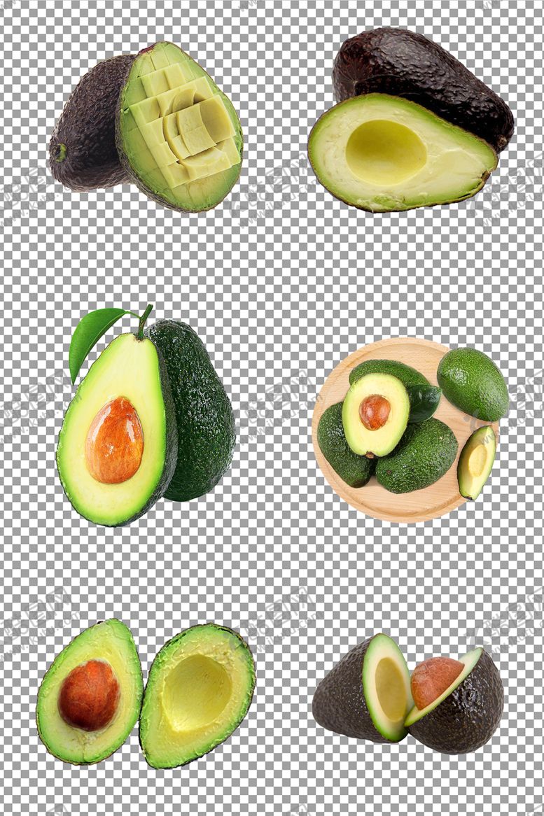 编号：39466809262259468139【酷图网】源文件下载-绿色牛油果