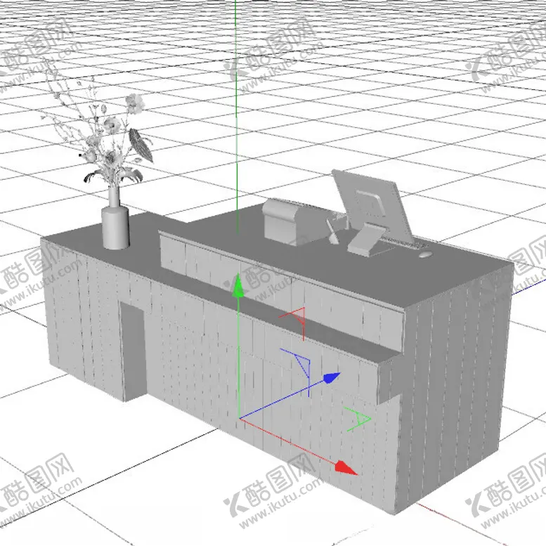 编号：19916702171717531547【酷图网】源文件下载-C4D模型公司前台