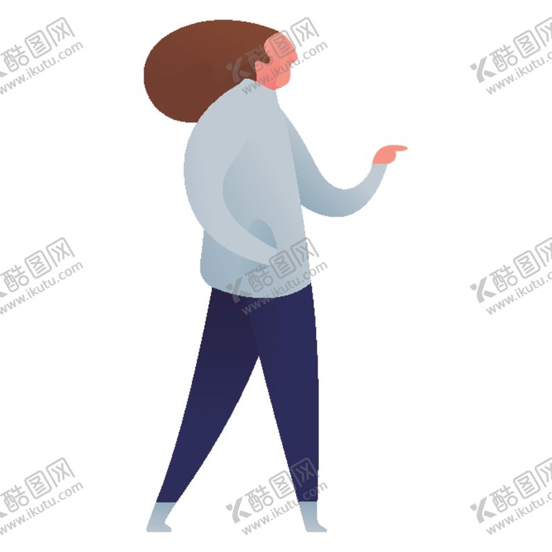 编号：76871009301844564507【酷图网】源文件下载-扁平化职业人物图案