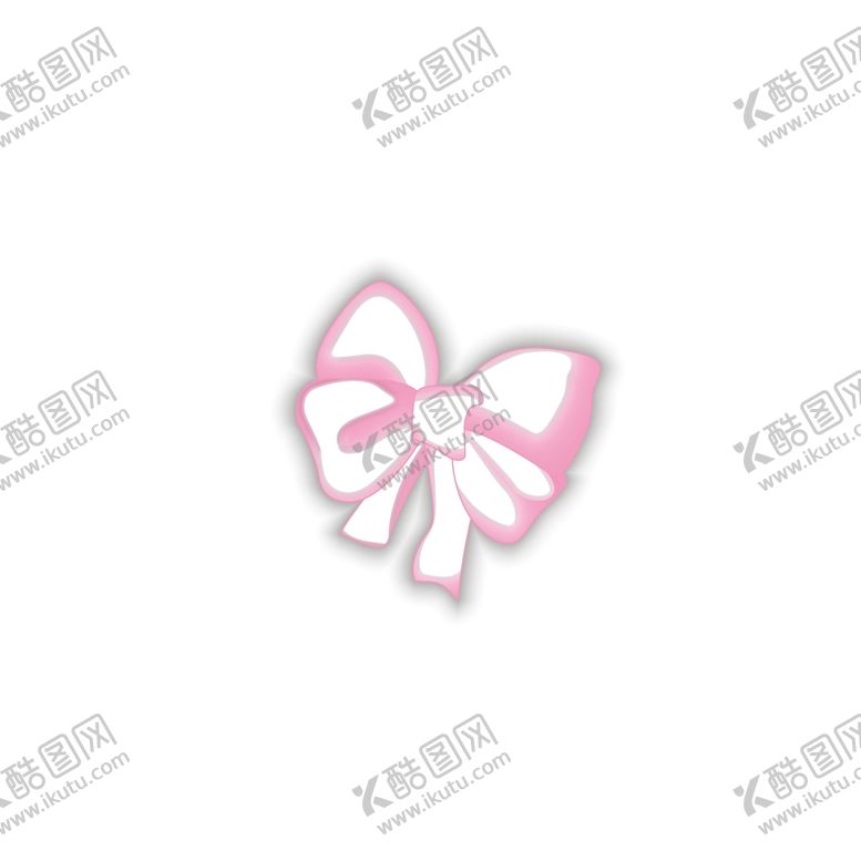编号：84012910110553390384【酷图网】源文件下载-粉色蝴蝶结矢量