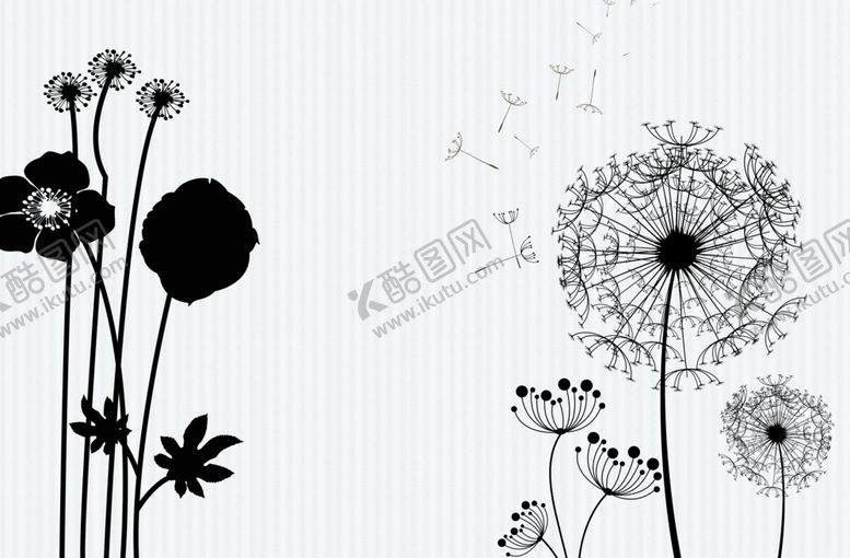 编号：61454510072244117518【酷图网】源文件下载-花朵蒲公英