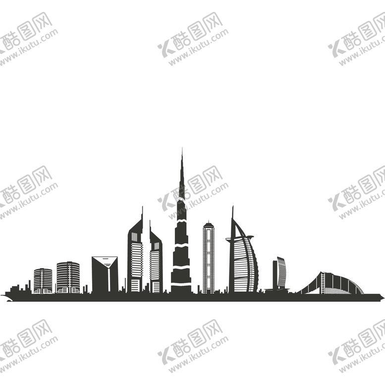 编号：32497809161647519138【酷图网】源文件下载-建筑剪影