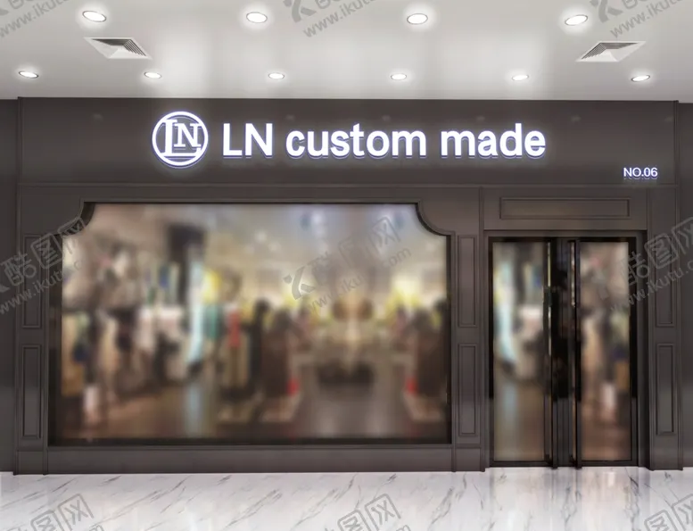 编号：44790910071244046991【酷图网】源文件下载-门头样机方通门头楼体样机