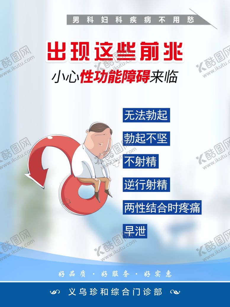 编号：73864507041409153313【酷图网】源文件下载-性功能障碍海报