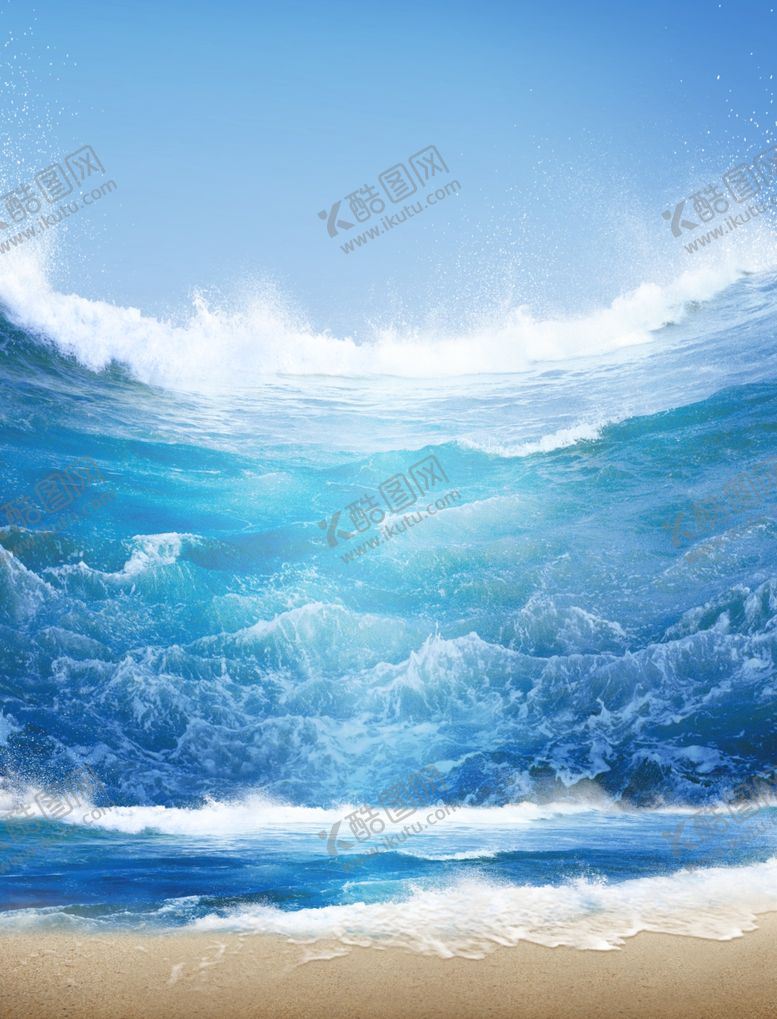 编号：74652211010645455393【酷图网】源文件下载-海浪