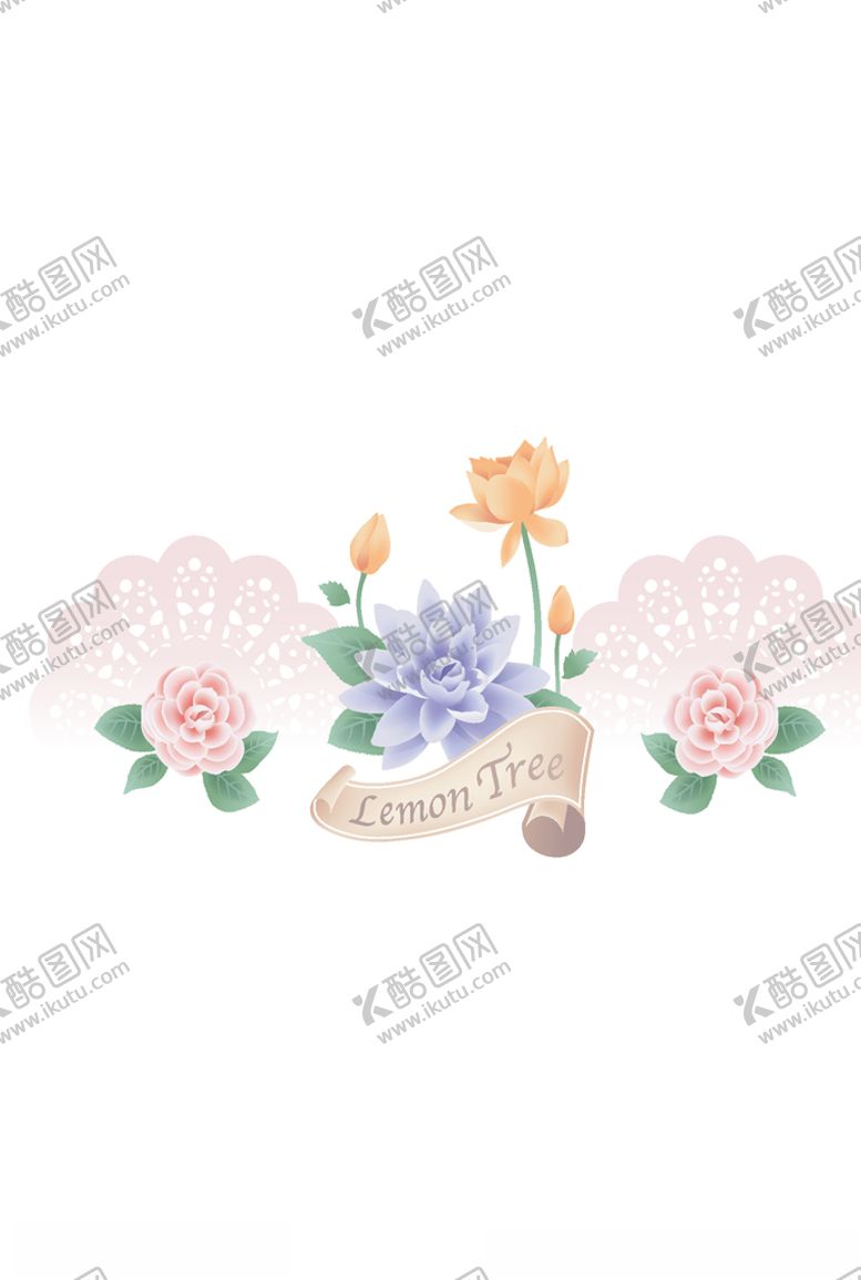 编号：62266707122342126470【酷图网】源文件下载-鲜花印花