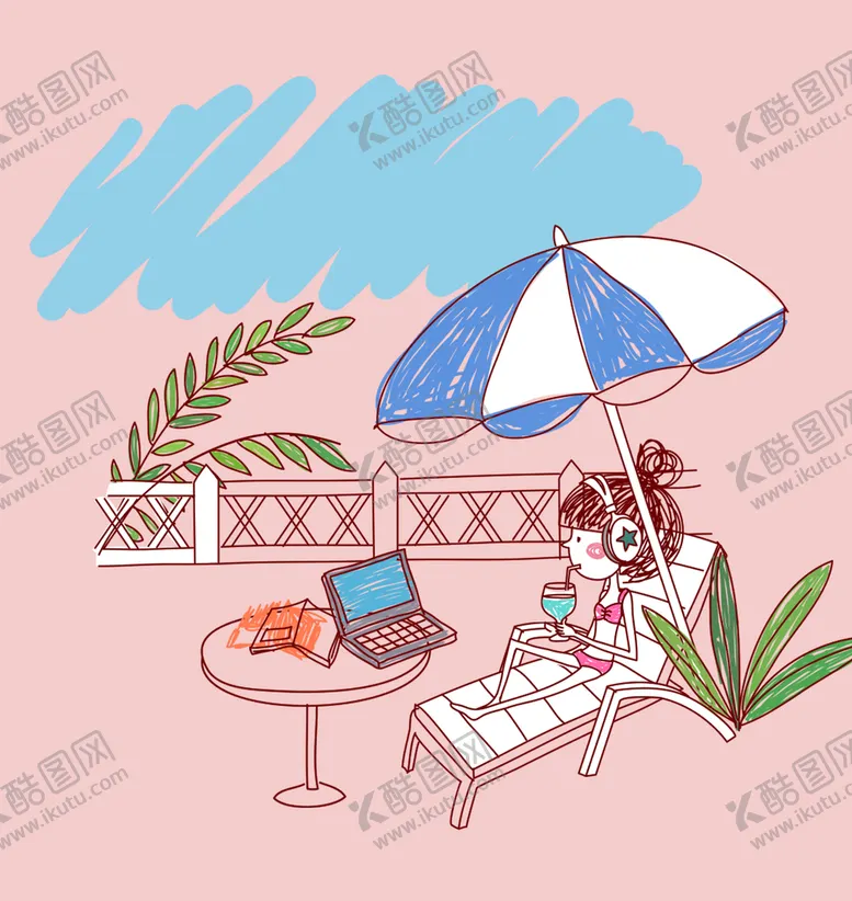 编号：06735410071522013758【酷图网】源文件下载-手绘卡通插画 
