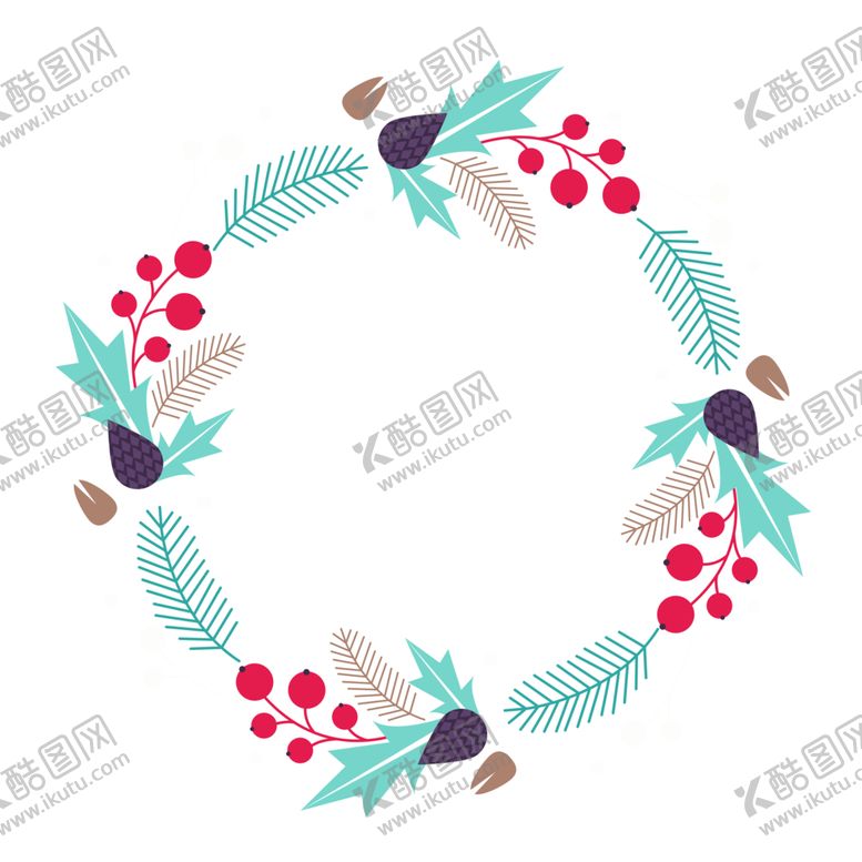 编号：75363306252118542257【酷图网】源文件下载-花环