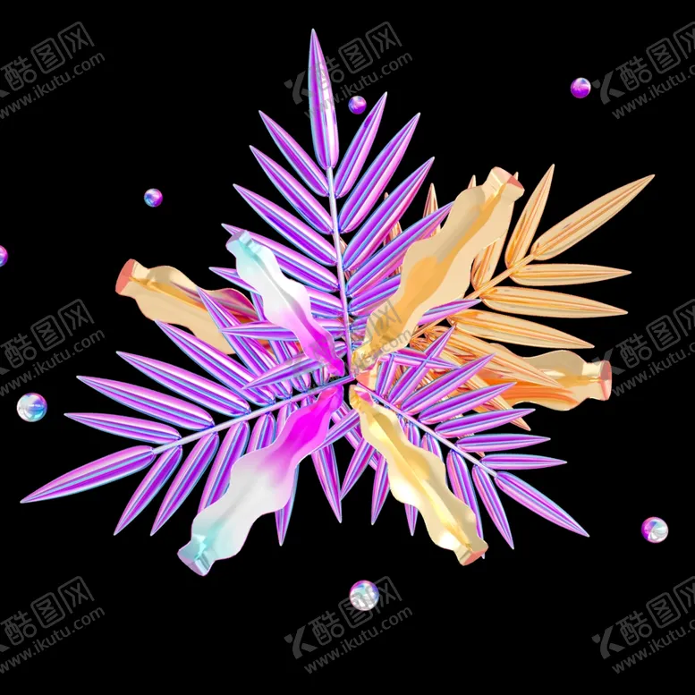 编号：48130001180203129864【酷图网】源文件下载-立体植物素材