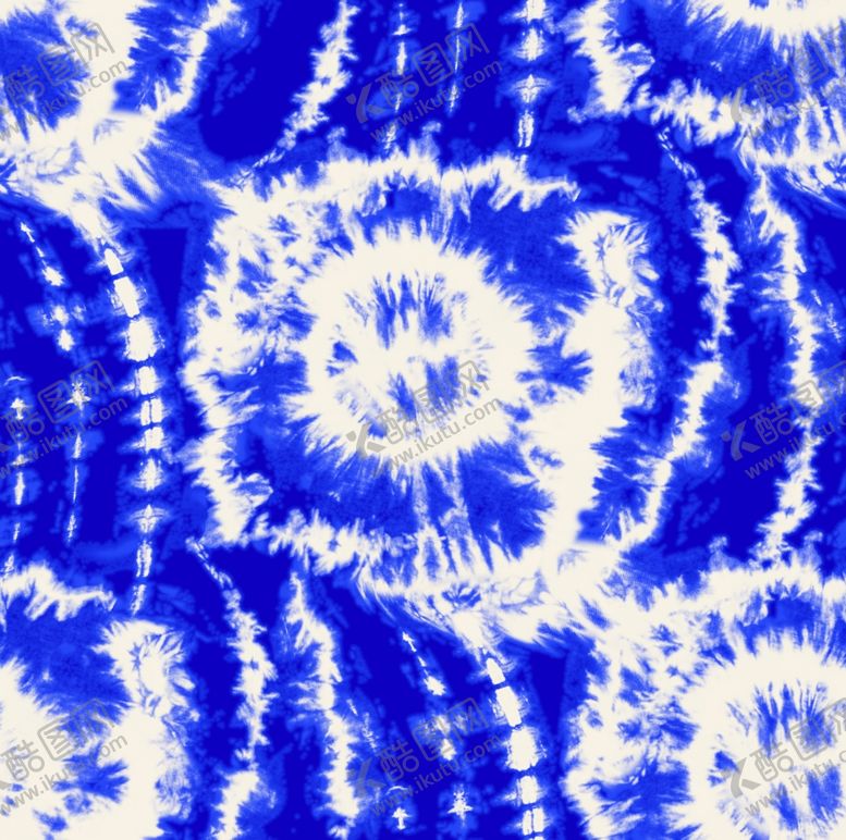 编号：10210010041412214138【酷图网】源文件下载-扎染晕染泳装女流行花型