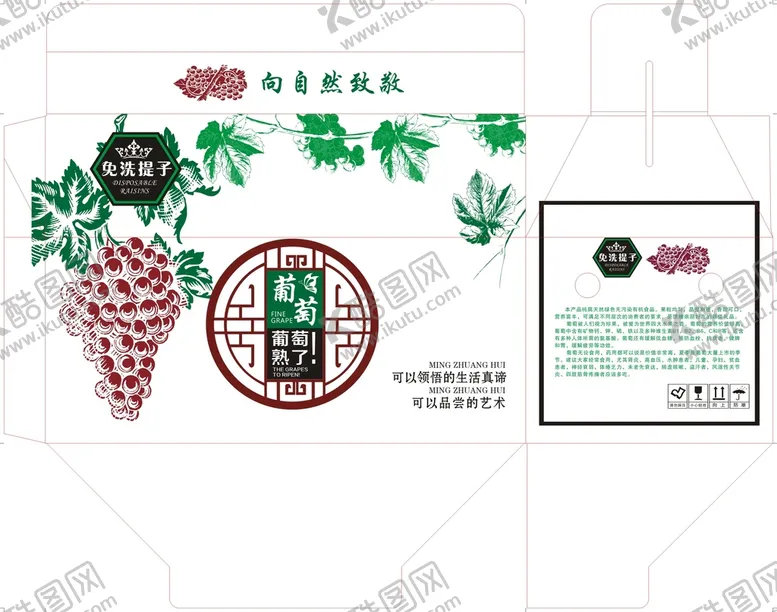 编号：20479610091044194987【酷图网】源文件下载-提子包装
