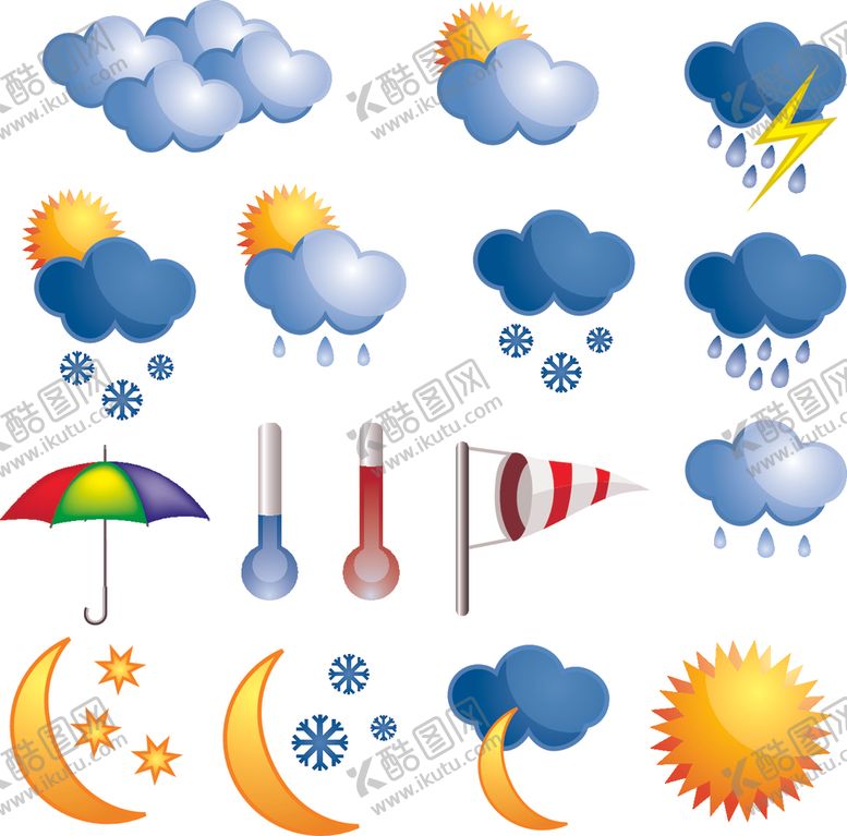 编号：31869309211344511844【酷图网】源文件下载-卡通云朵