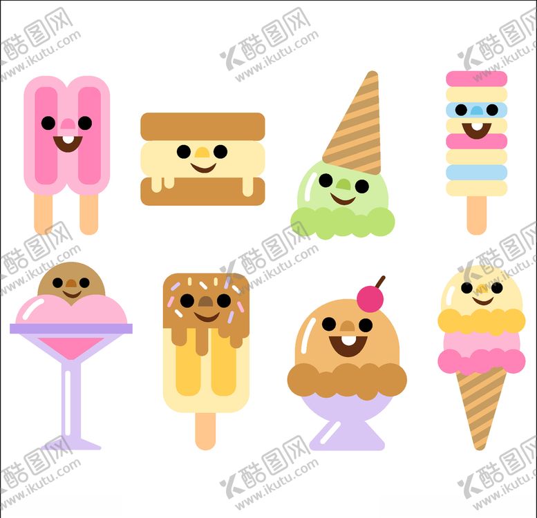 编号：77359109151347536788【酷图网】源文件下载-可爱食物