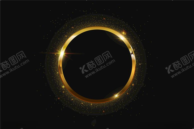 编号：26664805232351547318【酷图网】源文件下载-金色光环背景素材