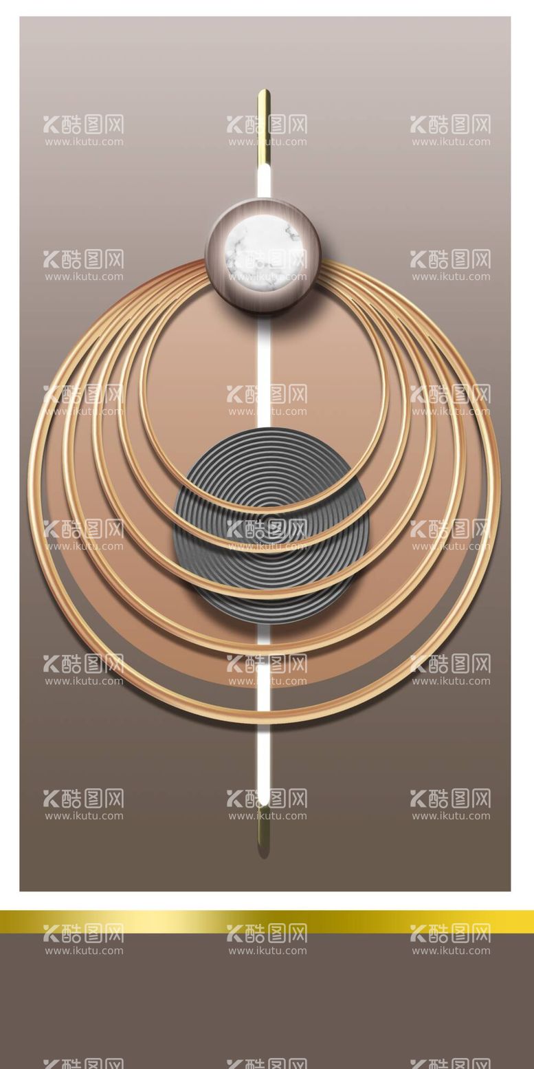 编号：42698010060139413765【酷图网】源文件下载-抽象几何装饰画玄关