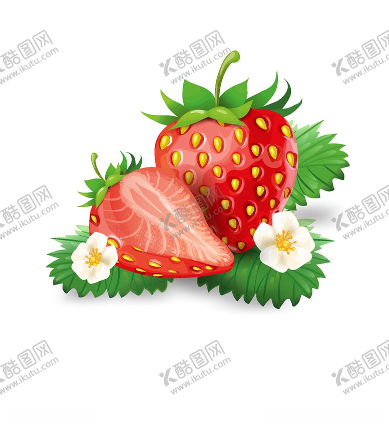 编号：18238107140010124485【酷图网】源文件下载-草莓