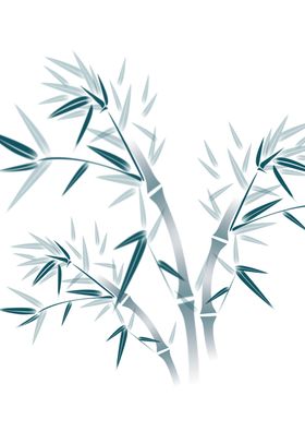水墨竹子