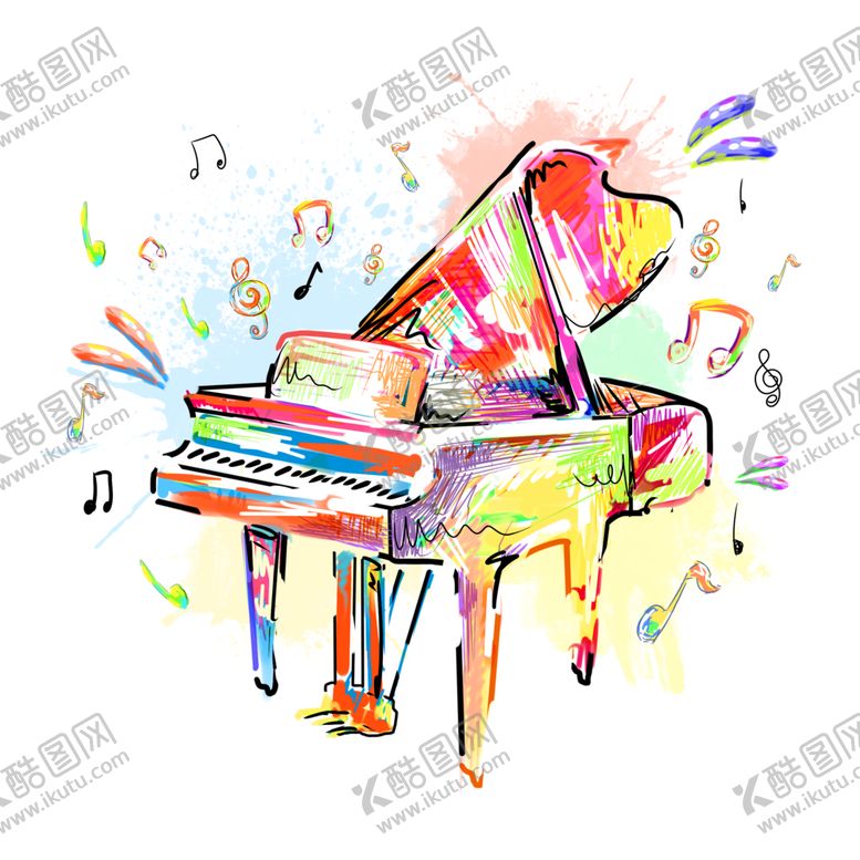 编号：69480207060008383691【酷图网】源文件下载-音符素材
