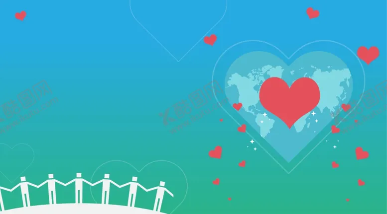 编号：68200009191258247938【酷图网】源文件下载-公益感恩爱心背景