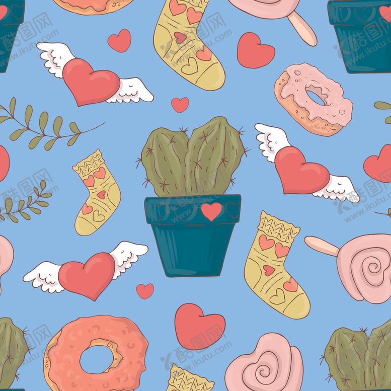 编号：58809809251213395799【酷图网】源文件下载-无缝印花