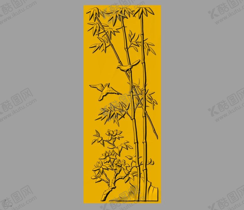 编号：44964210161816023703【酷图网】源文件下载-CAD浮雕装饰画立体模型