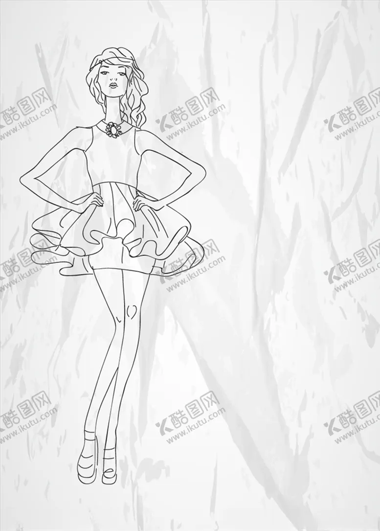 编号：36174507021914205725【酷图网】源文件下载-时尚女人