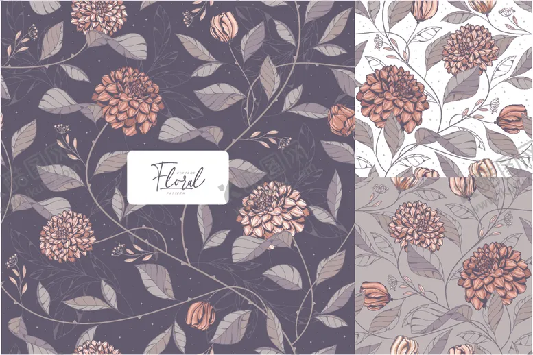 编号：66722603132050518738【酷图网】源文件下载-花朵背景