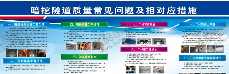 编号：26870309220923324853【酷图网】源文件下载-暗挖隧道牌