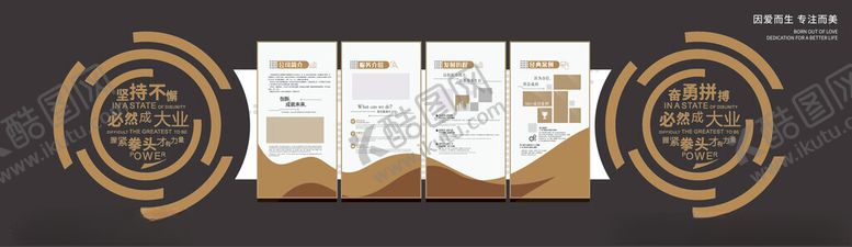 编号：51584804271407471603【酷图网】源文件下载-企业展厅立面历程文化墙