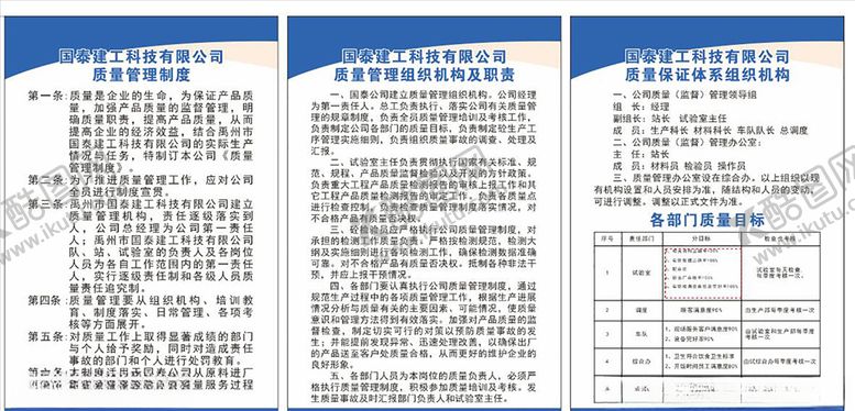 编号：42894709281209028945【酷图网】源文件下载-质量管理制度