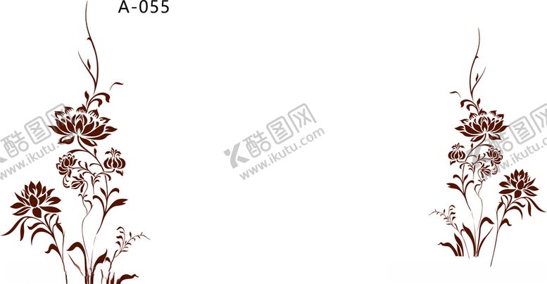 编号：29085407140452338826【酷图网】源文件下载-对角花矢量图片