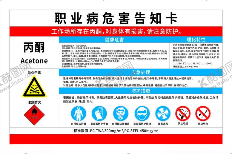 编号：86063001131703024737【酷图网】源文件下载-职业危害告知卡