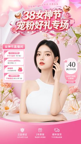 三八女神节直播贴片